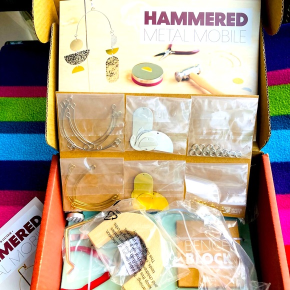 2 maker create creations diy! Hello neon wire sign and hanging chime mobile. - Picture 11 of 12